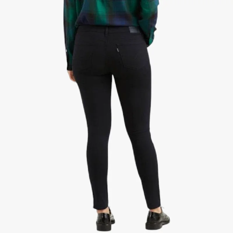 Levi's Womens 711 Skinny Black Sheep