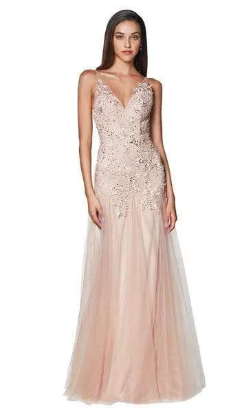 Cinderella Divine - Lace Appliqued Trumpet Evening Dress CJ503 Hot new arrivals in party dresses Cinderella Divine - Lace Appliqued Trumpet Evening Dress CJ503 Hot new arrivals in party dresses