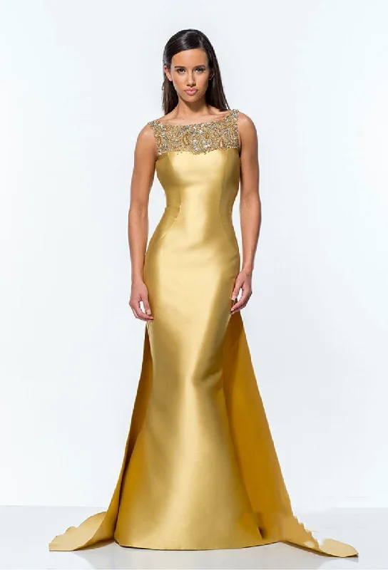 Terani Couture - Astonishing Trumpet Gown with Cape Details 151E0297A Best value party dresses Terani Couture - Astonishing Trumpet Gown with Cape Details 151E0297A Best value party dresses