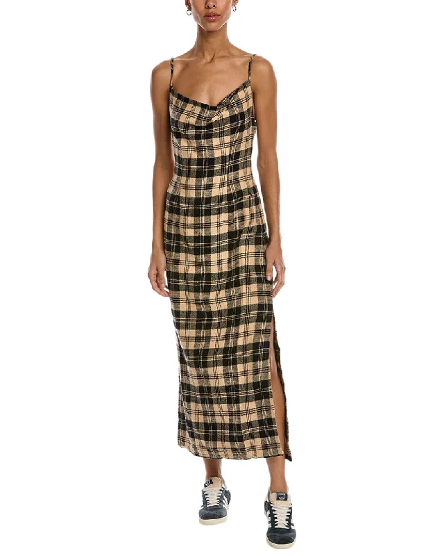Chaser Flannel Slip Dress Elegant unclassified dresses